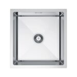 Single bowl without drainer sinks